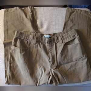 Men's Columbia Performance Hunting Gear Pants Tan Sz 40